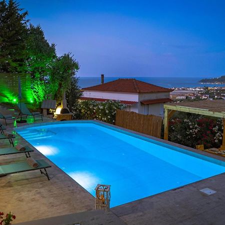 Zante Luxury Seaview Villa With Private Pool Katastárion Eksteriør bilde