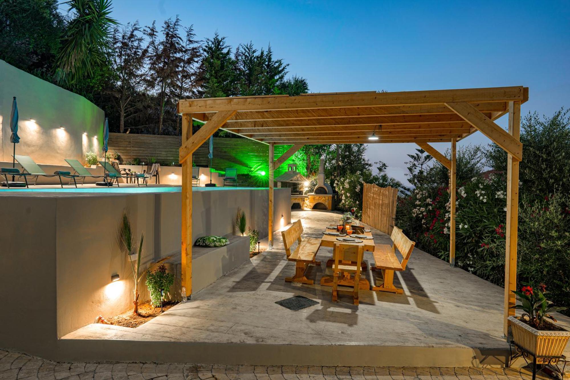 Zante Luxury Seaview Villa With Private Pool Katastárion Eksteriør bilde