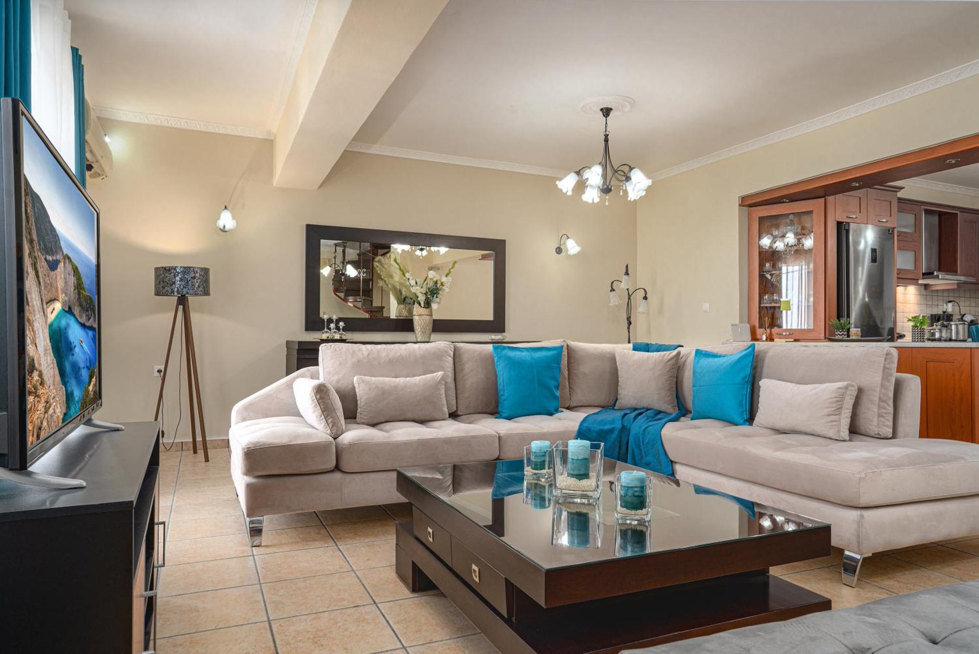 Zante Luxury Seaview Villa With Private Pool Katastárion Eksteriør bilde